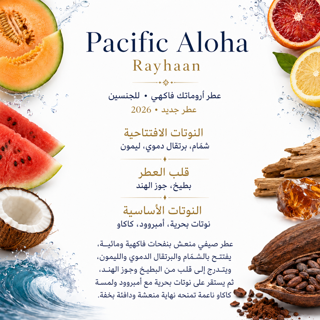 Rayhaan Pacific Aloha Eau de Parfum