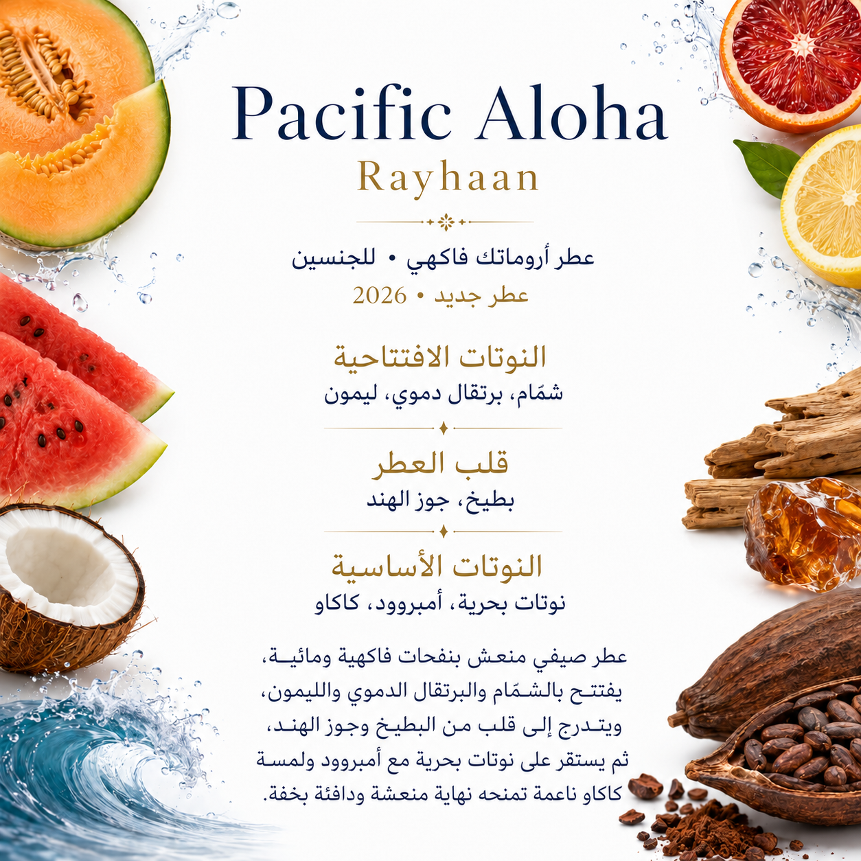 Rayhaan Pacific Aloha Eau de Parfum