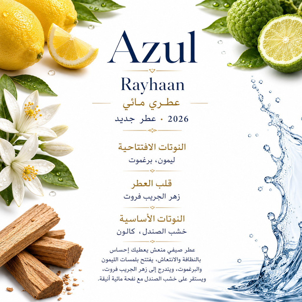 Rayhaan Azul Eau de Parfum 100ml