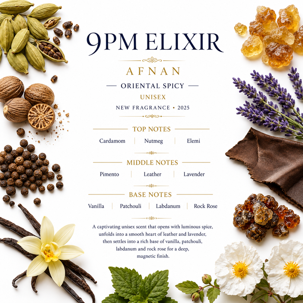 Afnan 9pm Elixir 100ml