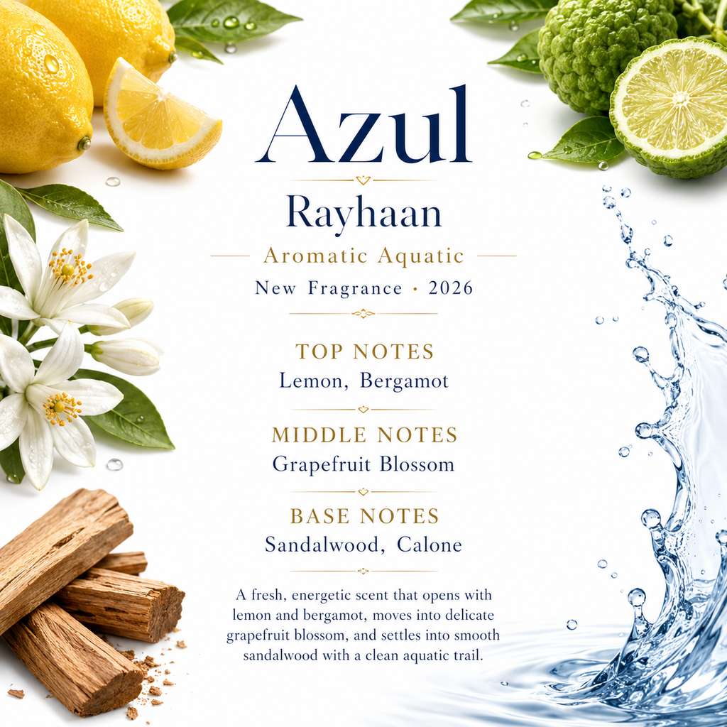 Rayhaan Azul Eau de Parfum 100ml