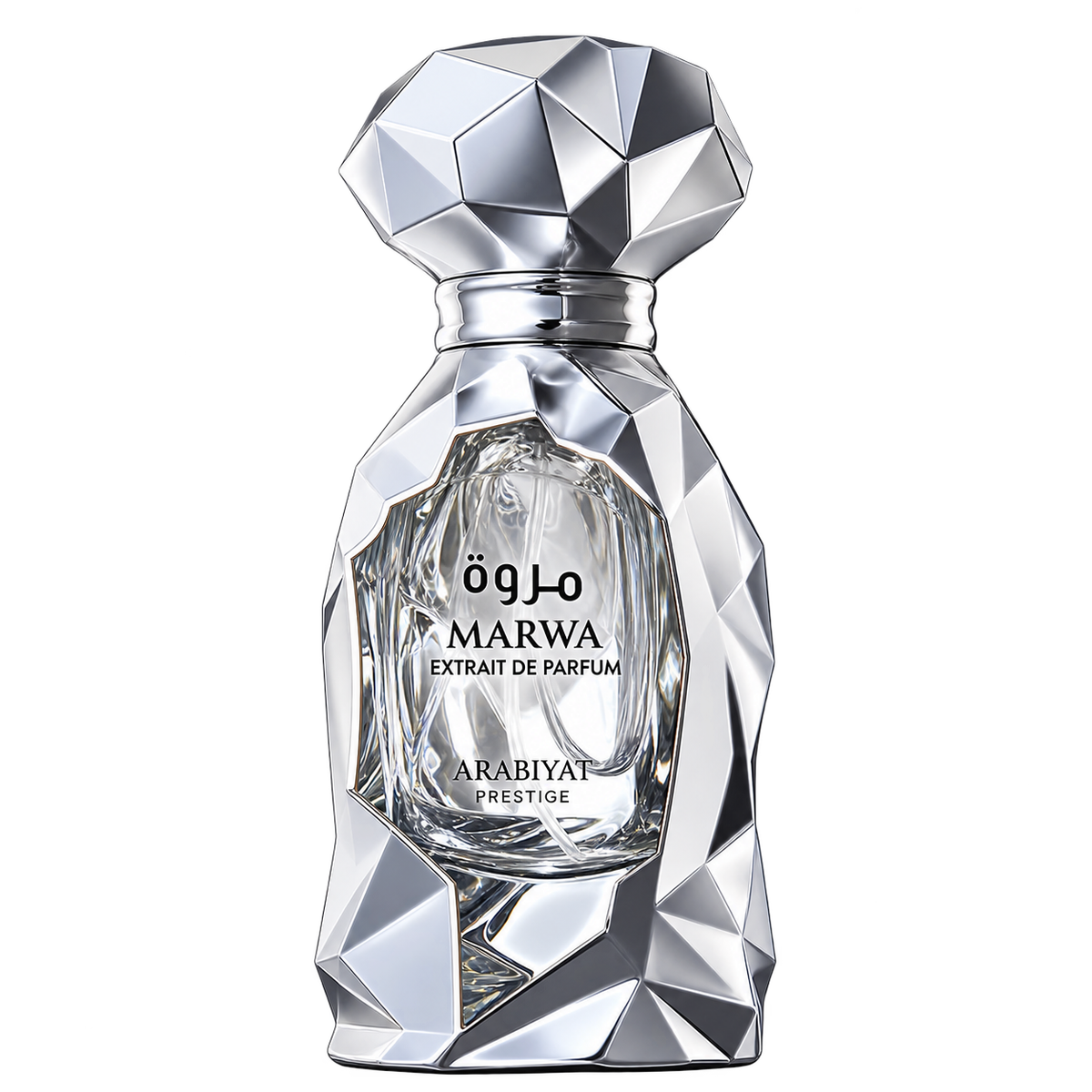 Arabiyat Prestige Marwa Extrait 60ml perfume bottle on white background Bahrain
