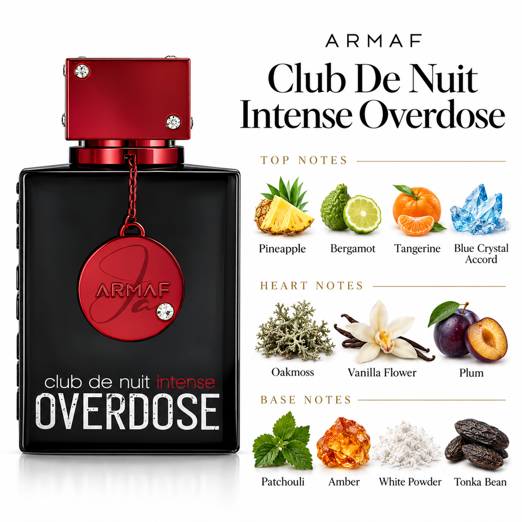 Armaf Club De Nuit Intense Overdose fragrance notes
