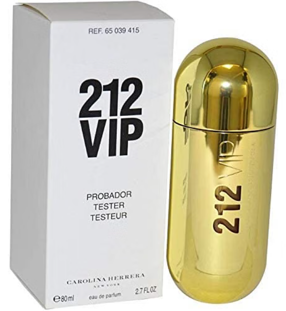 Carolina Herrera 212 Vip (W) Edp 80ml Tester