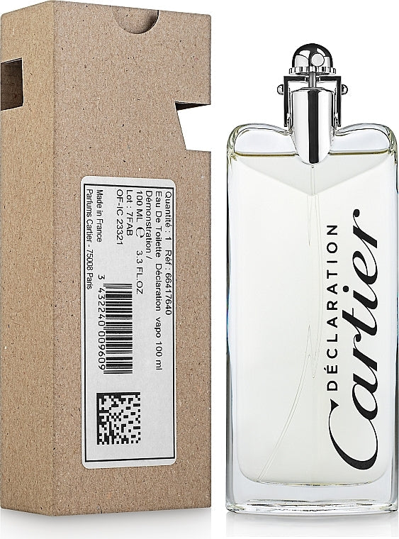 Cartier Declaration (M) Edt 100ml Tester