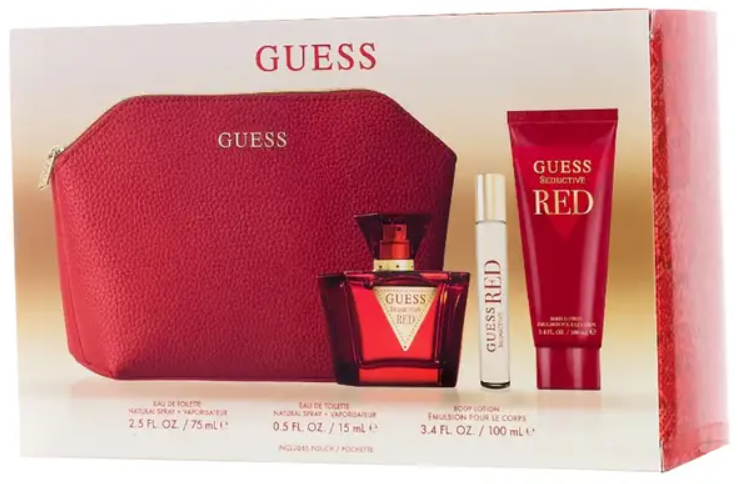 Guess Seductive Red (W) Edt 75ml Set