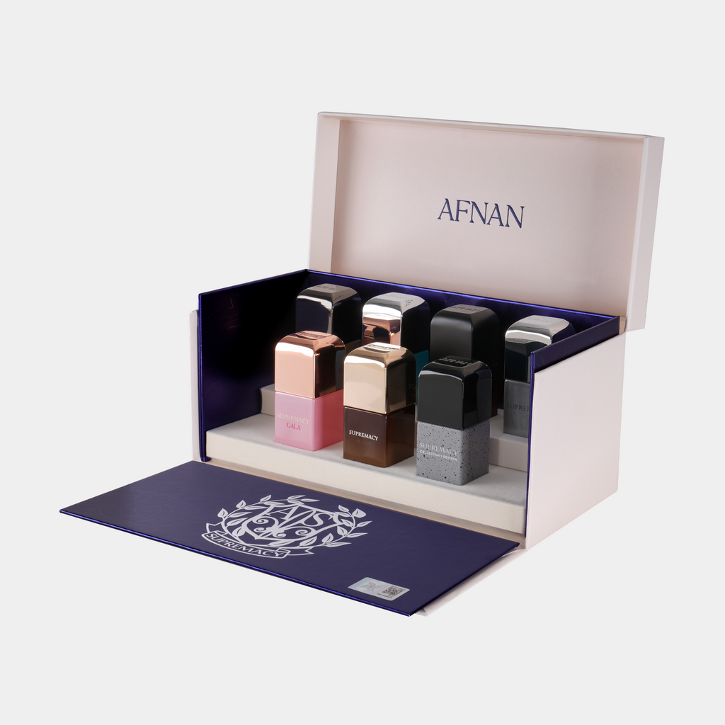 Afnan Supremacy seven-piece 20ml travel fragrance set alternate product view