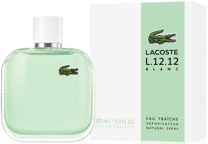 Lacoste L.12.12 Blanc Eau Fraiche (M) Edt 100ml