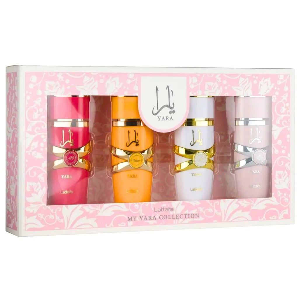 Lattafa My Yara Collection 4 x 25ml women's perfume gift set