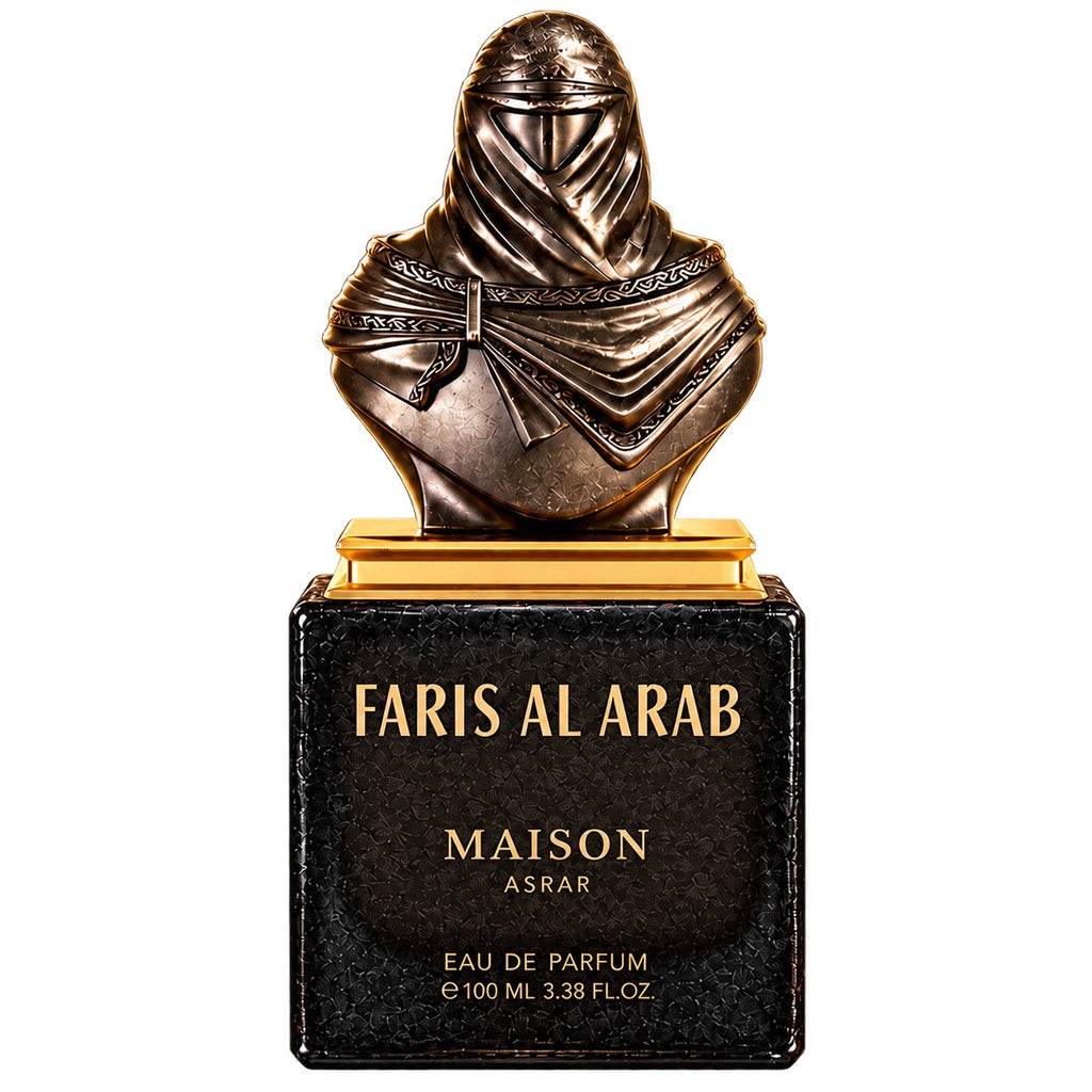 Maison Asrar Faris Al Arab 100ml Eau de Parfum bottle - Hala Perfumes Bahrain