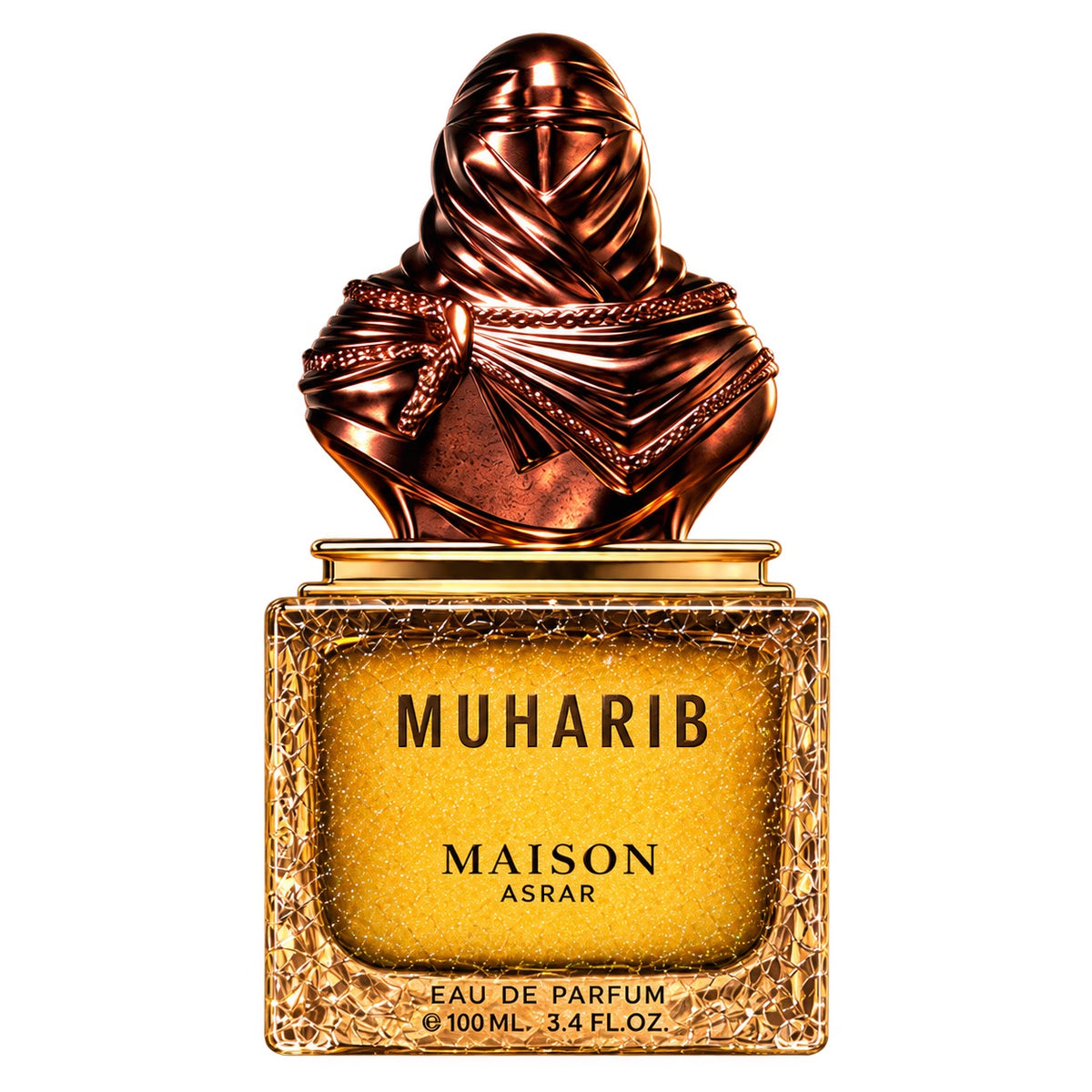 Maison Asrar Muharib 100ml Eau de Parfum bottle - Hala Perfumes Bahrain