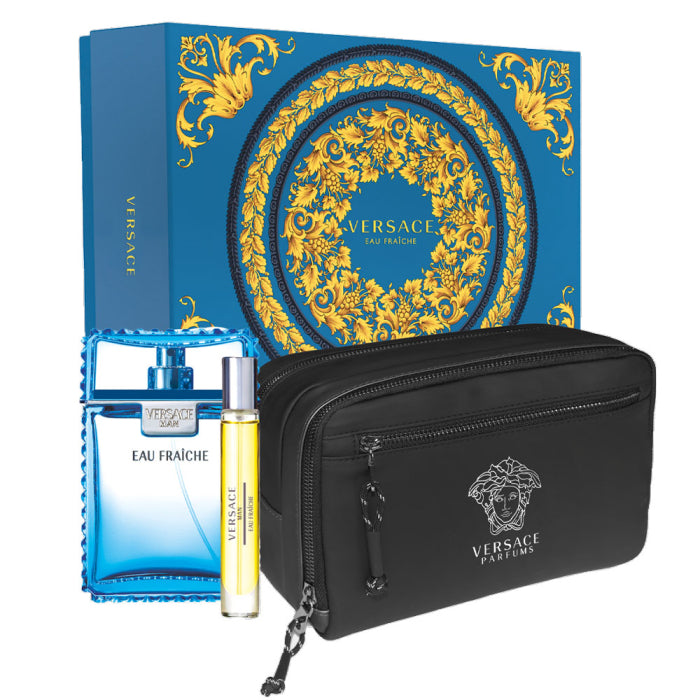 Versace Man Eau Fraiche (M) Set Edt 100ml + Edt 10ml + Bag