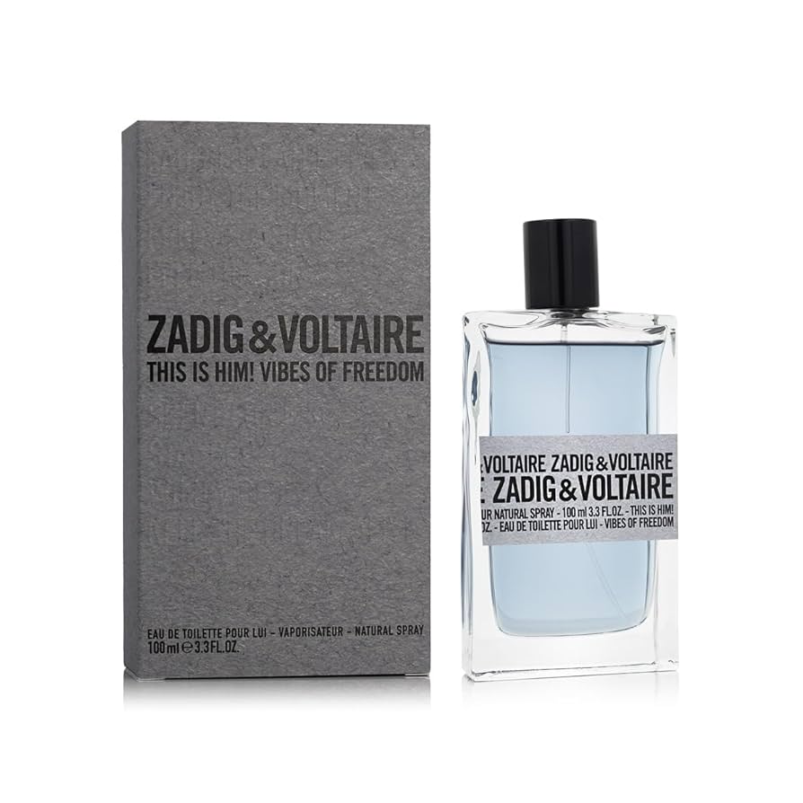 Zadig & Voltaire This Is Him! Vibes of Freedom Pour Lui (M) Tester Edt 100ml